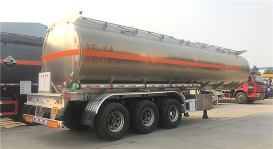  铝合金运油半挂车