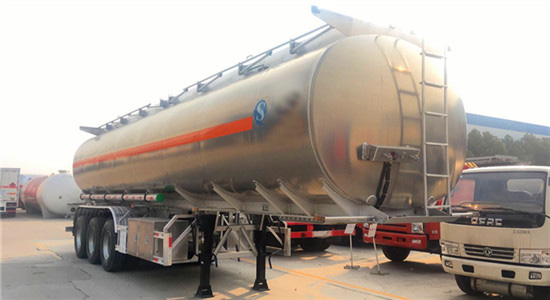  铝合金运油半挂车