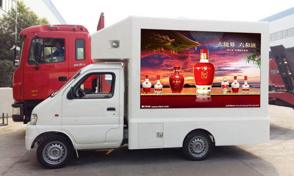  东风小康LED广告车