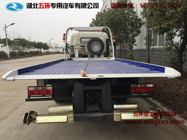  3800黄牌一拖二 东风大多利卡清障车