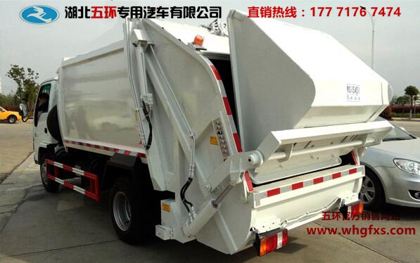  五十铃压缩垃圾车5方